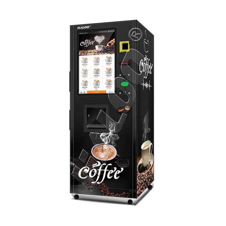 Distributeur de boissons chaudes et froides